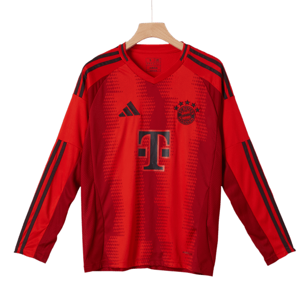 Bayern Munich Home Long Sleeve  Soccer Jersey 2024/25 Top Soccer Jerseys Store
