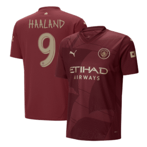 HAALAND #9 Manchester City Third Away  Soccer Jersey 2024/25 - UCL Top Soccer Jerseys Store