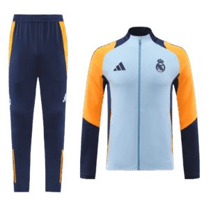 Kid's Real Madrid Training Kit (Jacket+Pants) 2024/25 Top Soccer Jerseys Store