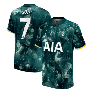 SON #7 Tottenham Hotspur Third Away  Soccer Jersey 2024/25 Top Soccer Jerseys Store