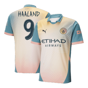 HAALAND #9 Manchester City Fourth Away  Soccer Jersey 2024/25 - Definitely City Top Soccer Jerseys Store