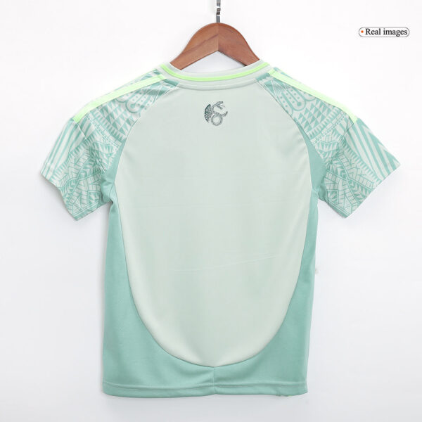 Kid's Mexico Away Jerseys Kit(Jersey+Shorts) Copa América 2024 Top Soccer Jerseys Store