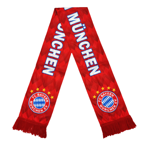 Bundesliga Bayern Scarf Red Top Soccer Jerseys Store