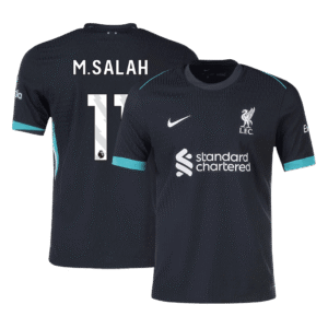 Player Version M.SALAH #11 Liverpool Away  Soccer Jersey 2024/25 Top Soccer Jerseys Store