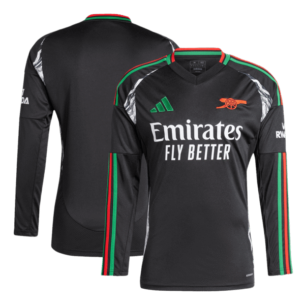 Arsenal Away Long Sleeve  Soccer Jersey 2024/25 Top Soccer Jerseys Store