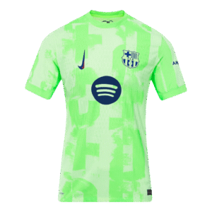 Player Version Barcelona Third Away  Soccer Jersey 2024/25-?Spotify Logo Without Text? Top Soccer Jerseys Store
