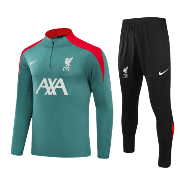Liverpool Zipper Sweatshirt Kit(Top+Pants) 2024/25 Top Soccer Jerseys Store