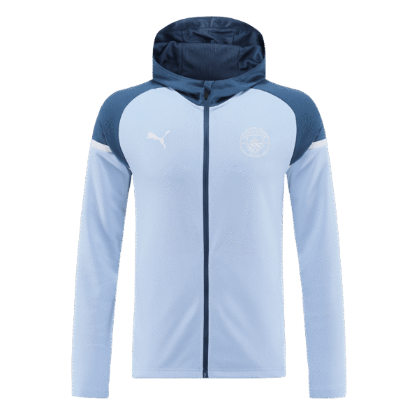 Manchester City Hoodie Training Kit (Jacket+Pants) 2024/25 Top Soccer Jerseys Store
