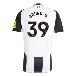 BRUNO G. #39 Newcastle United Home  Soccer Jersey 2024/25 Top Soccer Jerseys Store