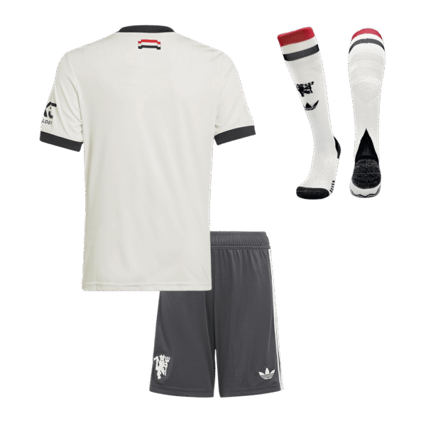 Kid's Manchester United Third Away  Soccer Jersey Kit(Jersey+Shorts+Socks) 2024/25 Top Soccer Jerseys Store