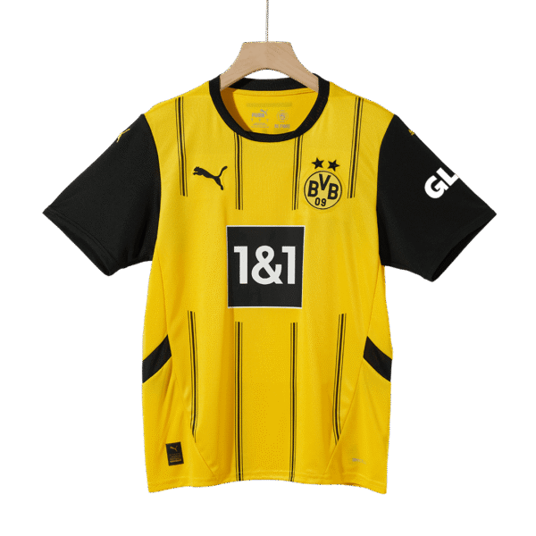 Borussia Dortmund Home  Soccer Jersey Kit(Jersey+Shorts+Socks) 2024/25 Top Soccer Jerseys Store