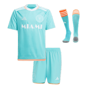 Kid's Inter Miami CF Third Away  Soccer Jersey Kit(Jersey+Shorts+Socks) 2024 Top Soccer Jerseys Store