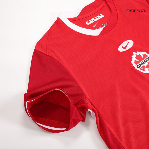 Canada Home Soccer Jersey Copa América 2024 - Image 5