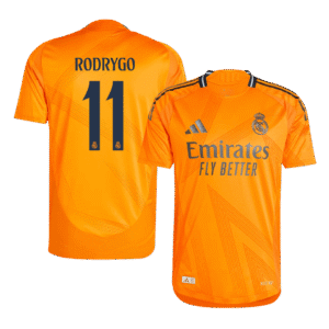 Player Version RODRYGO #11 Real Madrid Away  Soccer Jersey 2024/25 Top Soccer Jerseys Store