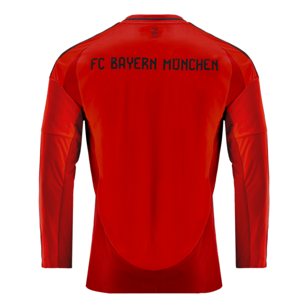 Bayern Munich Home Long Sleeve  Soccer Jersey 2024/25 Top Soccer Jerseys Store