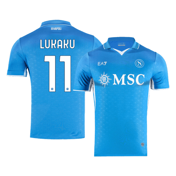 Player Version LUKAKU #11 Napoli Home  Soccer Jersey 2024/25 Top Soccer Jerseys Store