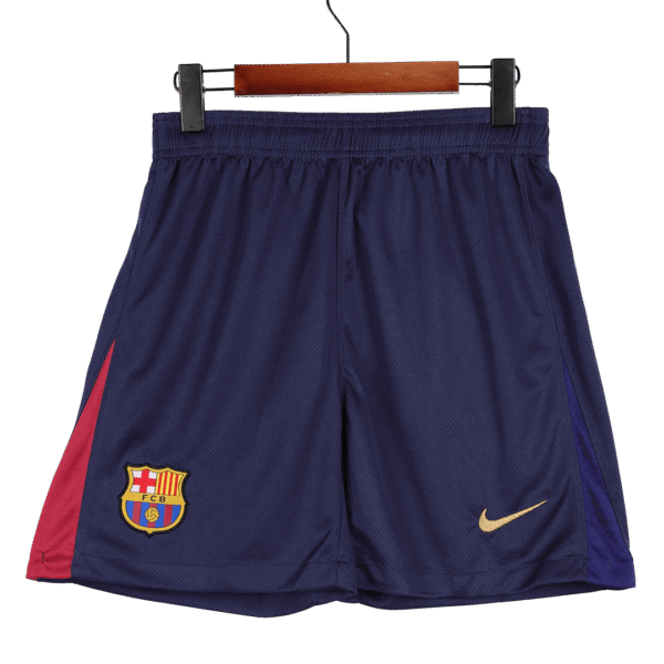 Barcelona Home Soccer Shorts 2024/25 Top Soccer Jerseys Store