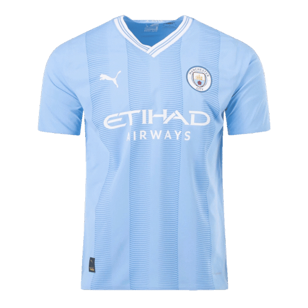 Player Version Manchester City Home  Soccer Jersey 2023/24 Top Soccer Jerseys Store
