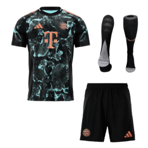 Bayern Munich Away  Soccer Jersey Kit(Jersey+Shorts+Socks) 2024/25 Top Soccer Jerseys Store