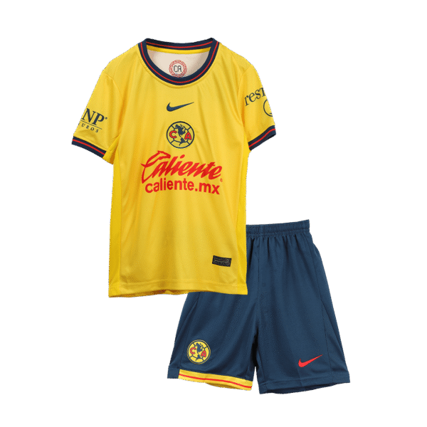Kid's Club America Home  Soccer Jersey Kit(Jersey+Shorts) 2024/25 Top Soccer Jerseys Store