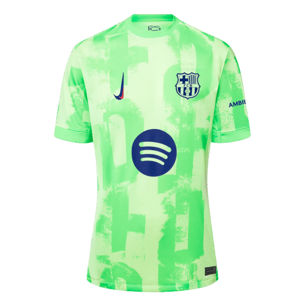 Barcelona Third Away  Soccer Jersey 2024/25 - (Spotify Logo Without Text) Top Soccer Jerseys Store