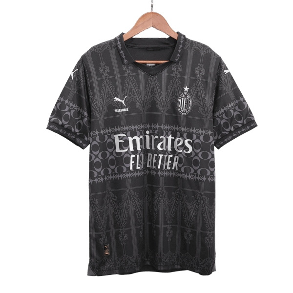 AC Milan X Pleasures Fourth Away  Soccer Jersey 2023/24 Top Soccer Jerseys Store