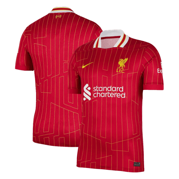 Liverpool Home  Soccer Jersey 2024/25 Top Soccer Jerseys Store