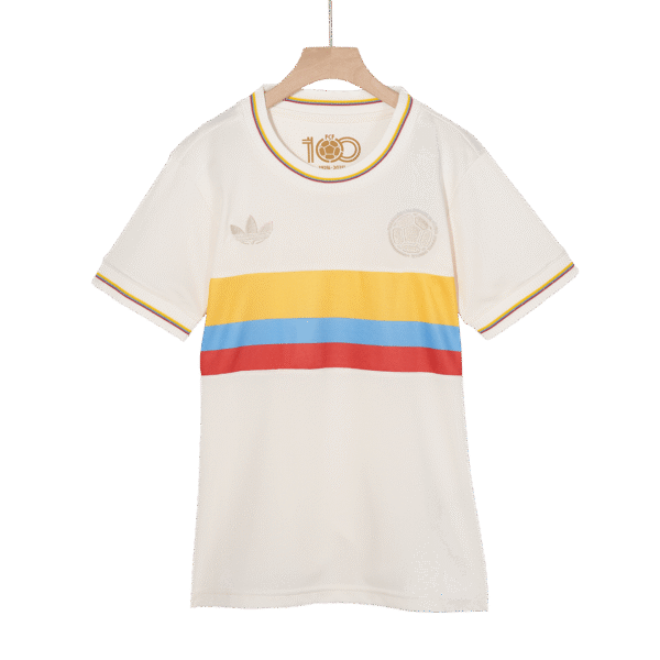 Women's Colombia  Soccer Jersey 2024 - 100th Anniversary Top Soccer Jerseys Store