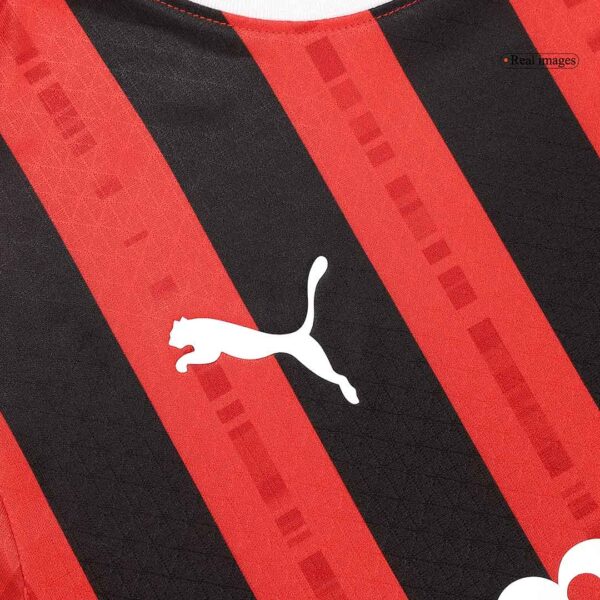 Player Version MORATA #7 AC Milan Home  Soccer Jersey 2024/25 Top Soccer Jerseys Store