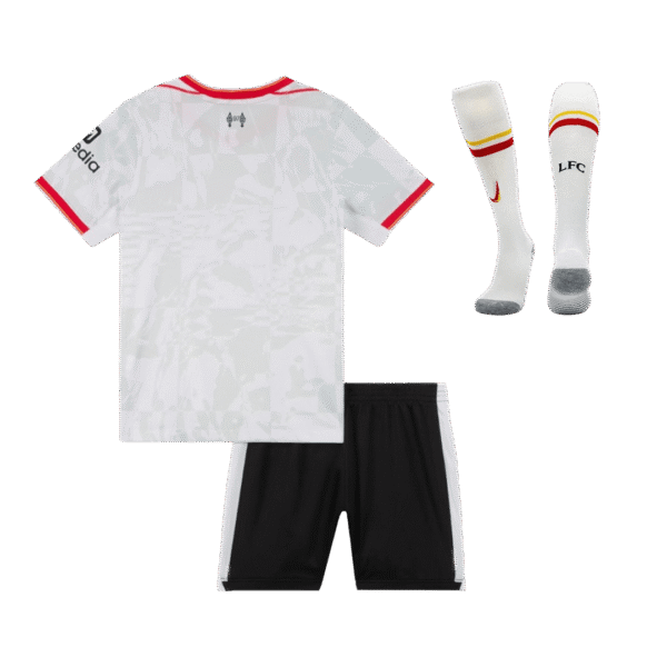 Kid's Liverpool Third Away  Soccer Jersey Kit(Jersey+Shorts+Socks) 2024/25 Top Soccer Jerseys Store