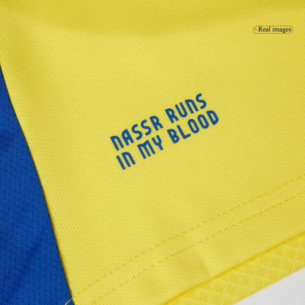 Al Nassr Home  Soccer Jersey Kit(Jersey+Shorts+Socks) 2024/25 Top Soccer Jerseys Store