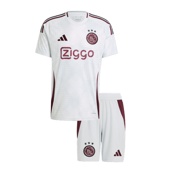 Kid's Ajax Third Away  Soccer Jersey Kit(Jersey+Shorts) 2024/25 Top Soccer Jerseys Store