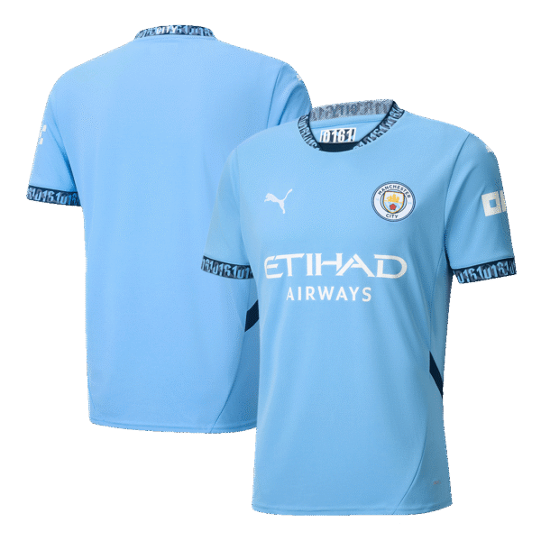 Manchester City Home  Soccer Jersey 2024/25 Top Soccer Jerseys Store
