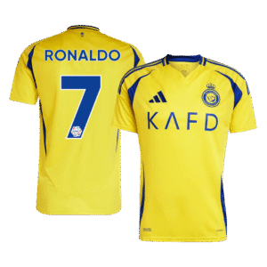 RONALDO #7 Al Nassr Home  Soccer Jersey 2024/25 Top Soccer Jerseys Store