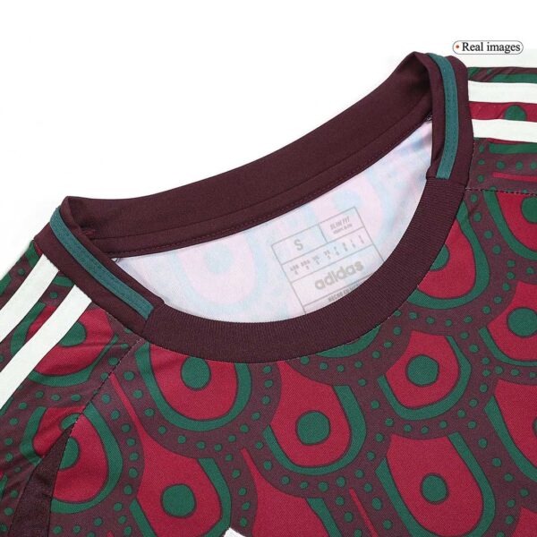 Men's Mexico Home Long Sleeve Soccer Jersey Copa América 2024 Top Soccer Jerseys Store