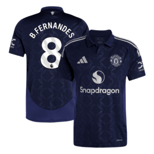 B.FERNANDES #8 Manchester United Away  Soccer Jersey 2024/25 Top Soccer Jerseys Store