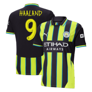 HAALAND #9 Manchester City Away  Soccer Jersey 2024/25 - UCL Top Soccer Jerseys Store