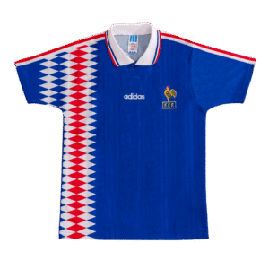 Retro 1994 France Home  Soccer Jersey Top Soccer Jerseys Store