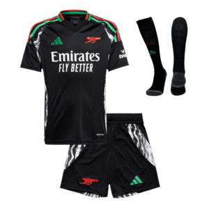 Kid's Arsenal Away  Soccer Jersey Kit(Jersey+Shorts+Socks) 2024/25 Top Soccer Jerseys Store