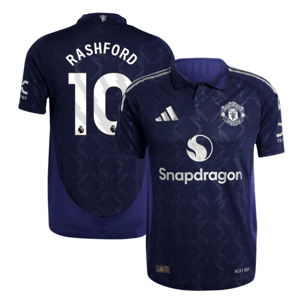 Player Version RASHFORD #10 Manchester United Away  Soccer Jersey 2024/25 Top Soccer Jerseys Store