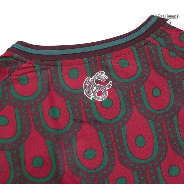 Men's Mexico Home Long Sleeve Soccer Jersey Copa América 2024 Top Soccer Jerseys Store