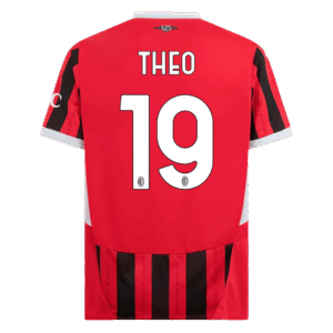 THEO #19 AC Milan Home  Soccer Jersey 2024/25 Top Soccer Jerseys Store