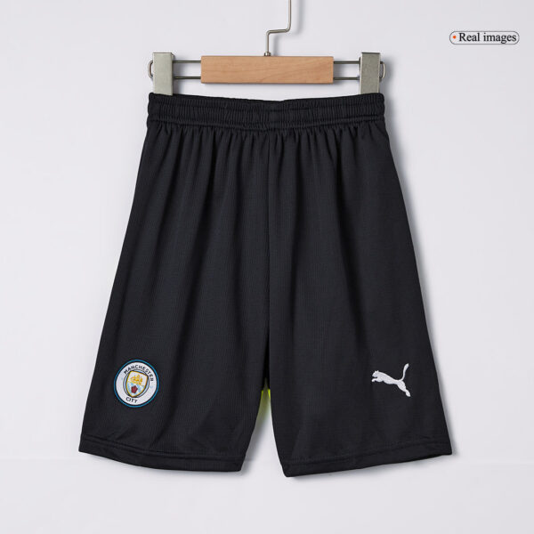 Kid's Manchester City Away  Soccer Jersey Kit(Jersey+Shorts+Socks) 2024/25 Top Soccer Jerseys Store