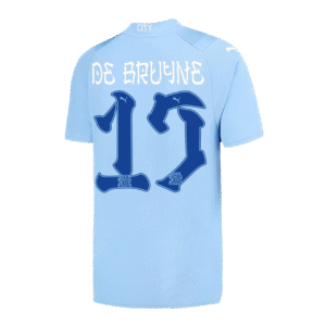 DE BRUYNE #17 Manchester City Japanese Tour Printing Home  Soccer Jersey 2023/24 Top Soccer Jerseys Store