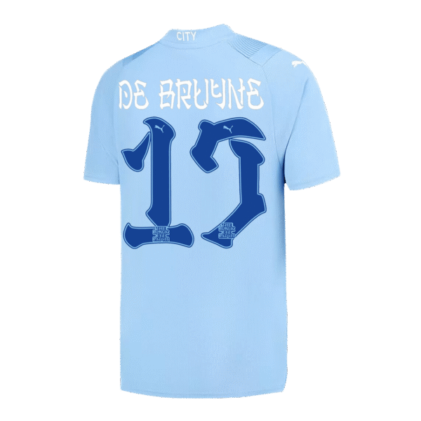 DE BRUYNE #17 Manchester City Japanese Tour Printing Home  Soccer Jersey 2023/24 Top Soccer Jerseys Store