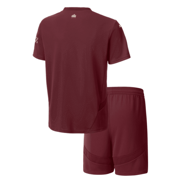 Kid's Manchester City Third Away  Soccer Jersey Kit(Jersey+Shorts) 2024/25 Top Soccer Jerseys Store