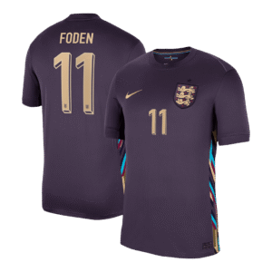 FODEN #11 England Away  Soccer Jersey Euro 2024 Top Soccer Jerseys Store