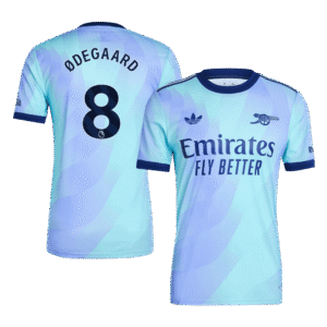 Player Version ØDEGAARD #8 Arsenal Third Away  Soccer Jersey 2024/25 Top Soccer Jerseys Store
