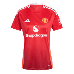 Women's Manchester United Home  Soccer Jersey 2024/25 Top Soccer Jerseys Store