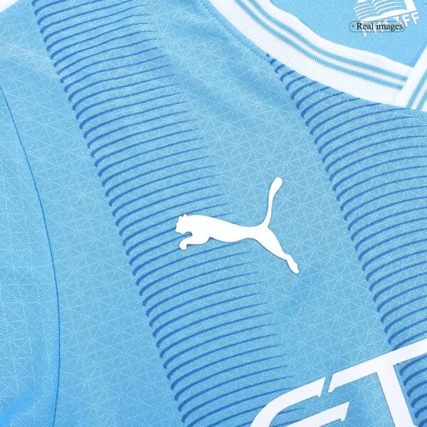 Player Version Manchester City Home  Soccer Jersey 2023/24 Top Soccer Jerseys Store